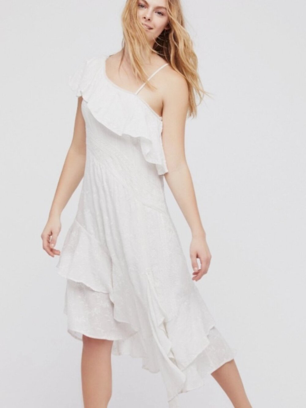 New Free People Eastern Sun Midi Dress size Small MSRP: $128